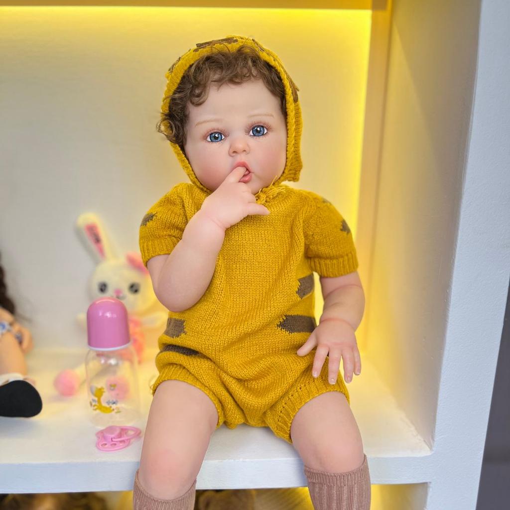 Прекрасная 60 см 3D краска с кожей с венами силиконовая кукла реборн игрушка для девочки принцесса для малышей Bebe Artist Collection