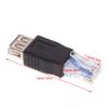 USB Type A Female To RJ45 Male Ethernet LAN Network Router Socket Plug Adapter