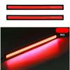 2X 16mm 17mm Led Strip Fog Light Drl White Cob Outdoor Waterproof 12v Red Car Daytime Running Auto Headl Narrow Ultra Thin