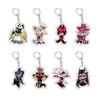 Acrylic Doll Keychain, Cartoon Doll Pendant Keychain Around Anime