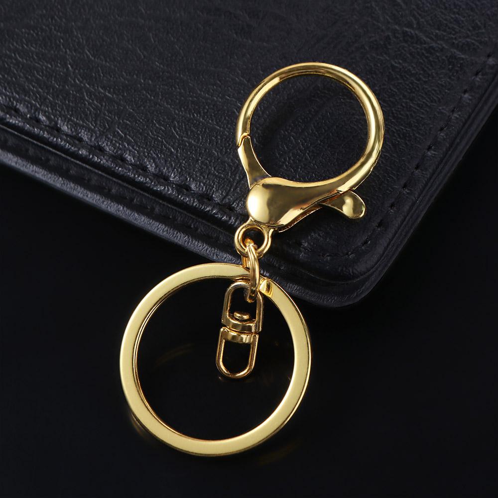 20Pcs Buckle Metal Key Chain Pendant Keychains Jewelry DIY Snap Hook Clips Key Ring  Jewelry Making