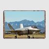 F35 Lightning Ii Poster Metal Plaque Cinema Living Room Kitchen Designing Wall Decor Tin Sign Poster