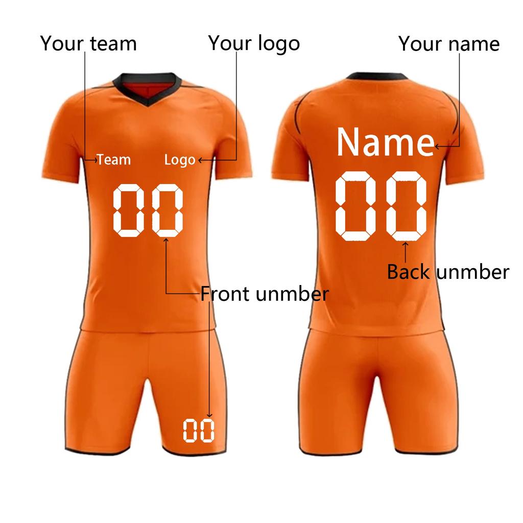 DIY Custom Adult And Children Two-piece Football Uniforms