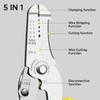 Клещи для зачистки проводов, обжимные клещи, многофункциональные клещи для зачистки проводов, сетевой кабель, съемник, инструменты для зачистки проводов