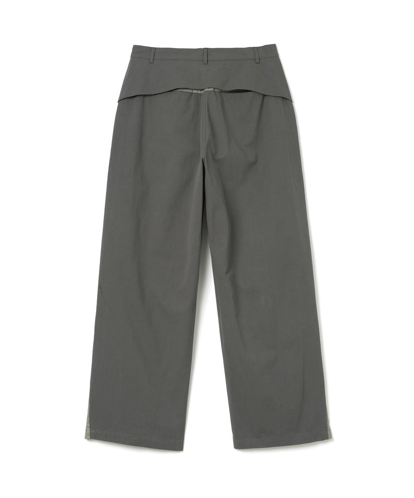 MILLO ARCHIVE Nest Usual Multi Pants [Charcoal Gray]