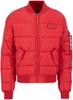 Alpha Industries MA-1 Puffer Bomber Winter Jacket (138116) mars red