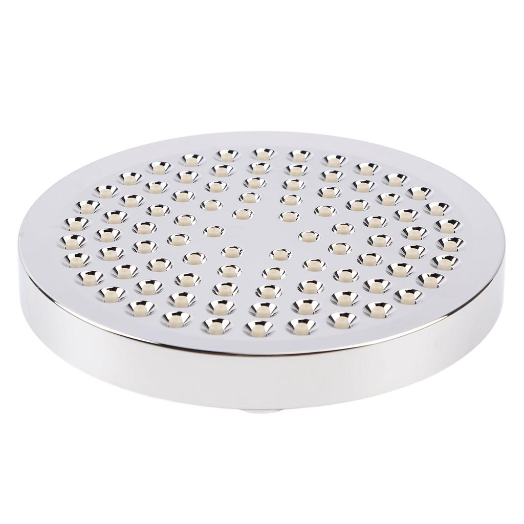 6in Shower Head Round High Pressure Bathroom Showerhead with Chrome Plated Finish for Home