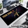 Lenny Kravitz Personalized Large Mouse Pad Custom Name Text Extended Desk Mat Gaming Mousepad