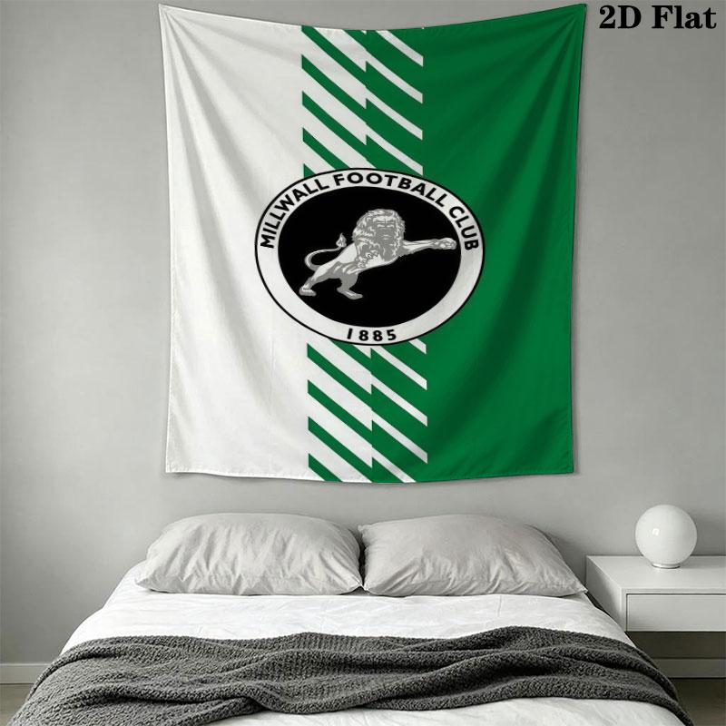 Millwall F .C Wall Hanging Printed Fabric Blanket Decorative Tapestries for Bedroom Living Room Home Decor