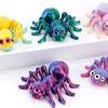 Паук-Глаз Украшение 3D Печать Паук-Глаз Украшение Симуляция Животного Настольное Украшение Подвижный Интегрированный Сустав Ползающий