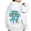 Teens Favorite SIX SEVEN Print Hoodie, Euro American Campus Style, Comfortable Top, Versatile Top for Autumn Winter