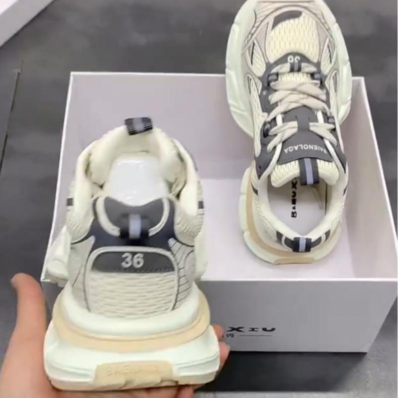 Женские весенние универсальные кроссовки на толстой подошве, модные повседневные женские туфли, сетчатые дышащие кроссовки