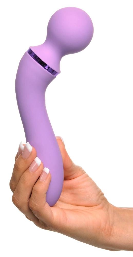 Fantasy For Her - Massager and Vibrator in One Purple 19.5cm