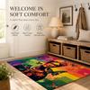 Hot Art F-Frida K-Kahlo Floor Mat Cozy Minimalist Flannel Area Rug Anti-Slip Washable Bedroom Living Room Decor