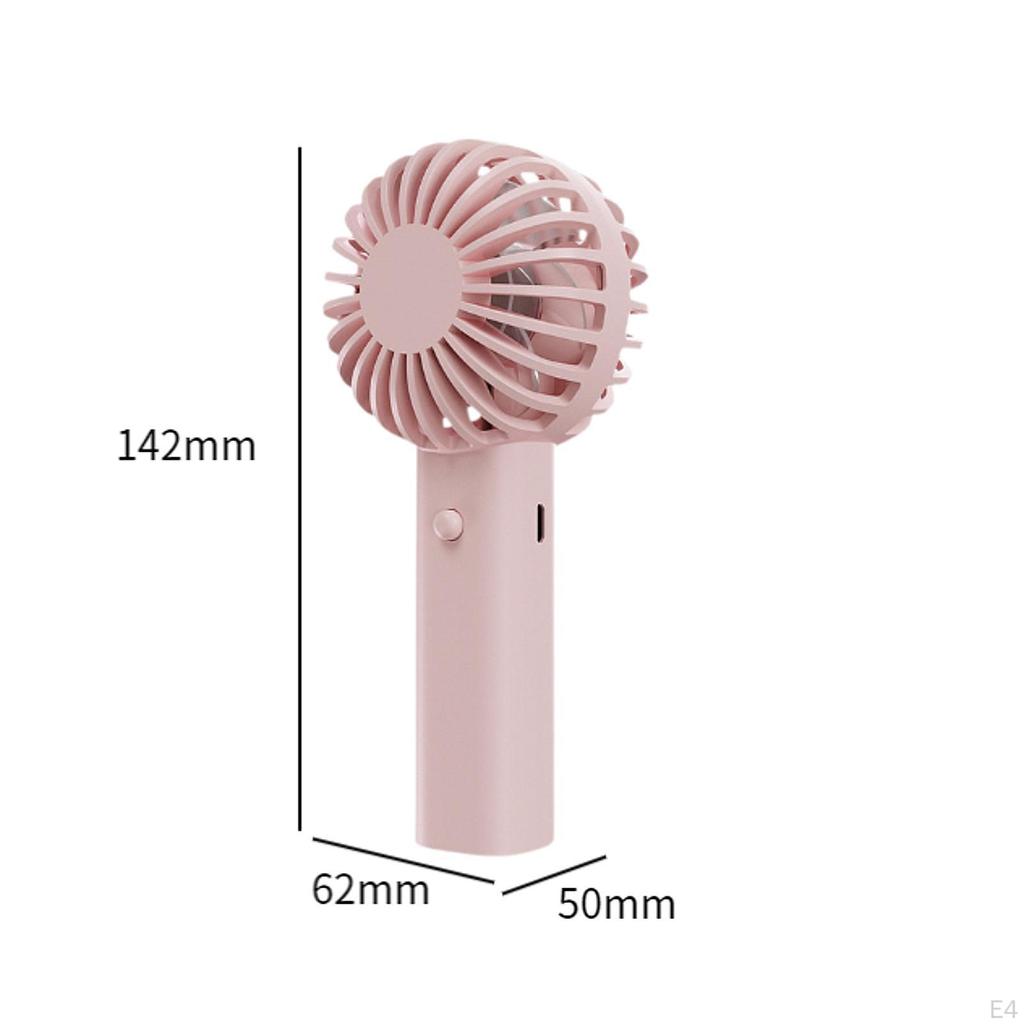 Компактный ручной вентилятор с регулировкой для путешествий и использования на открытом воздухе