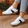Fashion Large Size Women's Casual Deoxynucleotide Shoes Soft Bottom Anti-Slip Sports Sneakers Korean Style Spring New Model Student Shoe