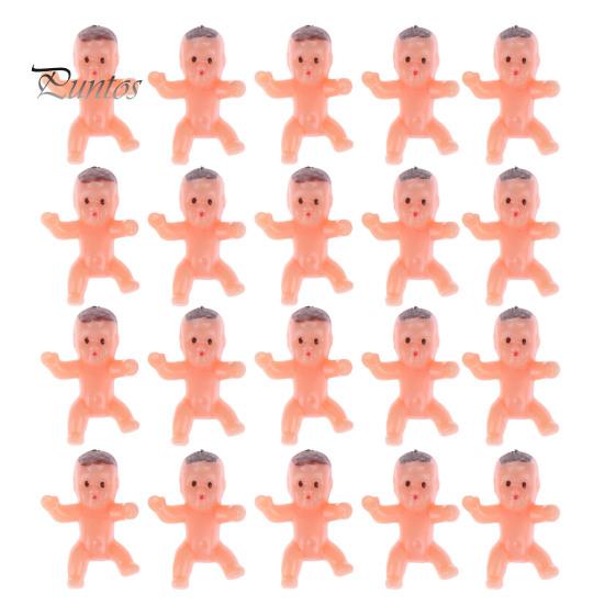 Пластиковый набор для игр в детскую вечеринку, 1-дюймовые фигурки мини-детей для украшения торта King, игра в кубики льда, небольшие украшения для игр в детскую вечеринку