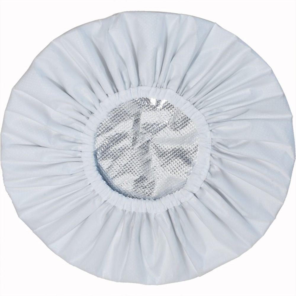 Шапочка для душа, самонагревающаяся шапочка из фольги, термостатическая, гладкая, с маслом для волос, шапочка для выпечки, ванная комната