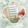 200Pcs Chinese Style Writable Sticky Notes Office Accessories Color Index Posted-It Notes Student Stationery Journaling Supplies