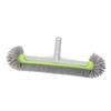 Pool Cleaning Brush Head Plastic Nylon Bristles Prevent Scratch Swimming Pool Wall Tile Brush for Wall Ponds Hot Tubs
