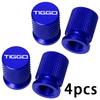 4PCS Colorful Car Accessories Car Tire Valve Cap For CHERY TIGGO 3 4 5 7 PRO 8 a2