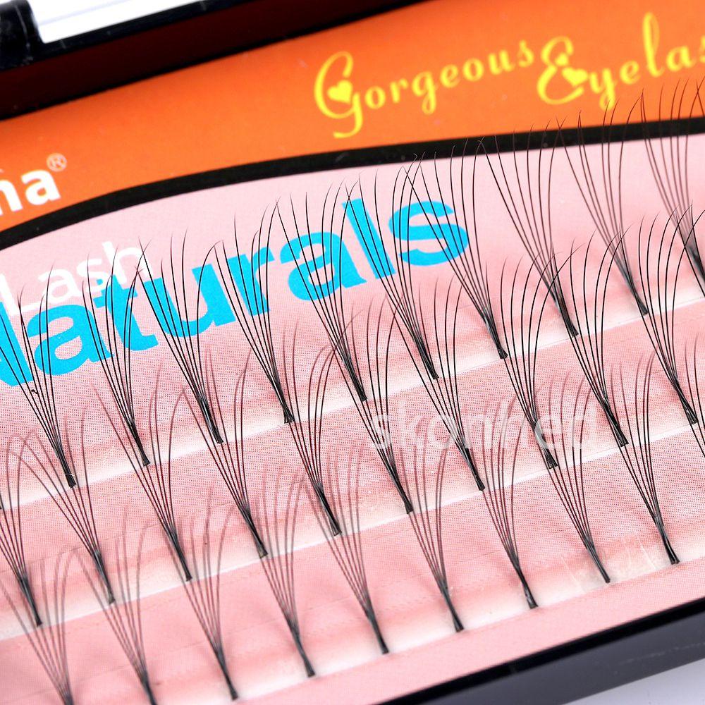 Beauty Makeup Knot-free Long Eyelashes Extension Volume Fan lashes Semi Permanent False Eyelashes