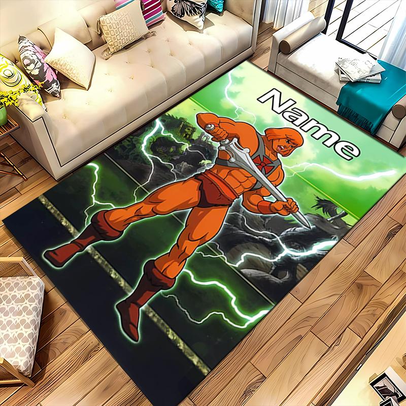 Custom personalization He-Man and the Masters of the Universe Area Rug - Perfect For Kitchen, Bathroom,Laundry Room Decor Large Size Available,Gift Al