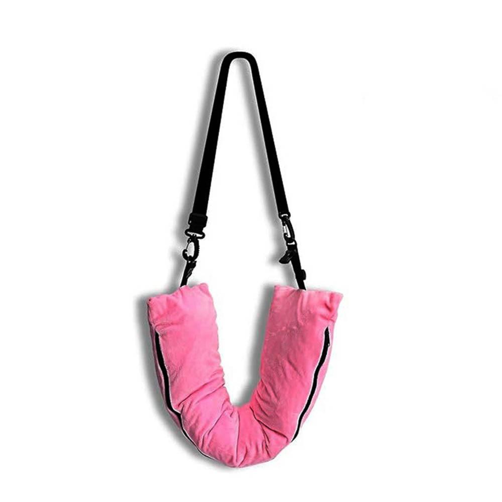 Наполняемая дорожная подушка для шеи, удобная сумка для хранения подушек для шеи, U-образная подушка для полета