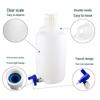 Пластиковая бутылка Ri Qiang HDPE для жидких средств с краником