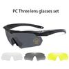Military Fan CS Glasses, Polarized Light, UV Resistant Tactical Shooting Goggles, Wind and Sand Resistant Outdoor Sports Goggles