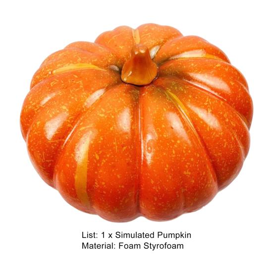 Неувядаемые украшения из тыквы. Привлекательная легкая игрушка, добавляющая атмосферу овощам.