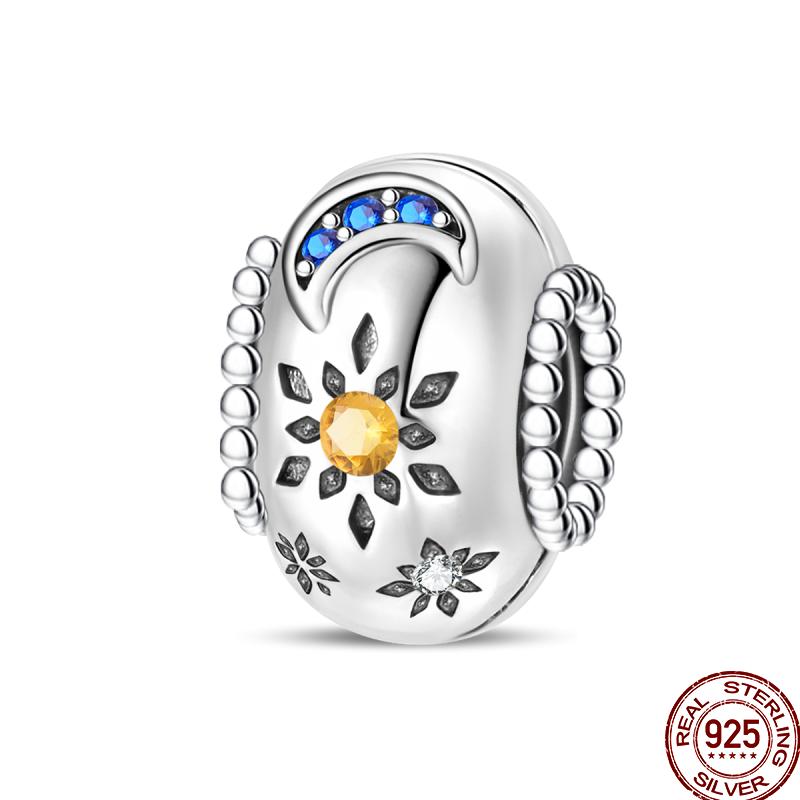 Copper Cross Bible Dove Holy Blessing Demon Eye Shiny Charm Bead Fit Pan Original Bracelet Diy Exquisite