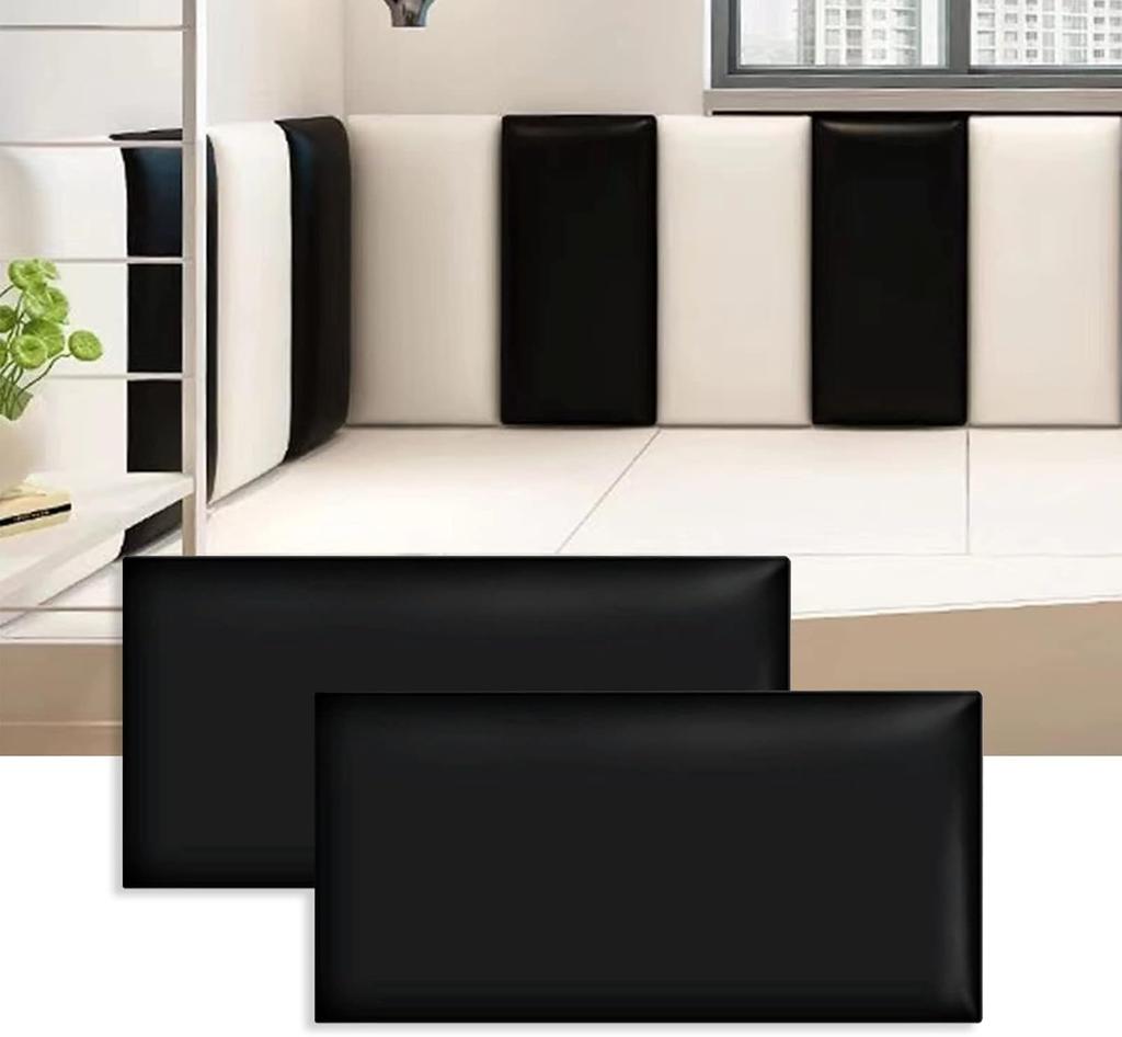 5 шт./ 3D противоударные стеновые панели, самоклеящиеся обитые панели, изголовье для кровати размера Queen, декоративная защитная панель для детской комнаты