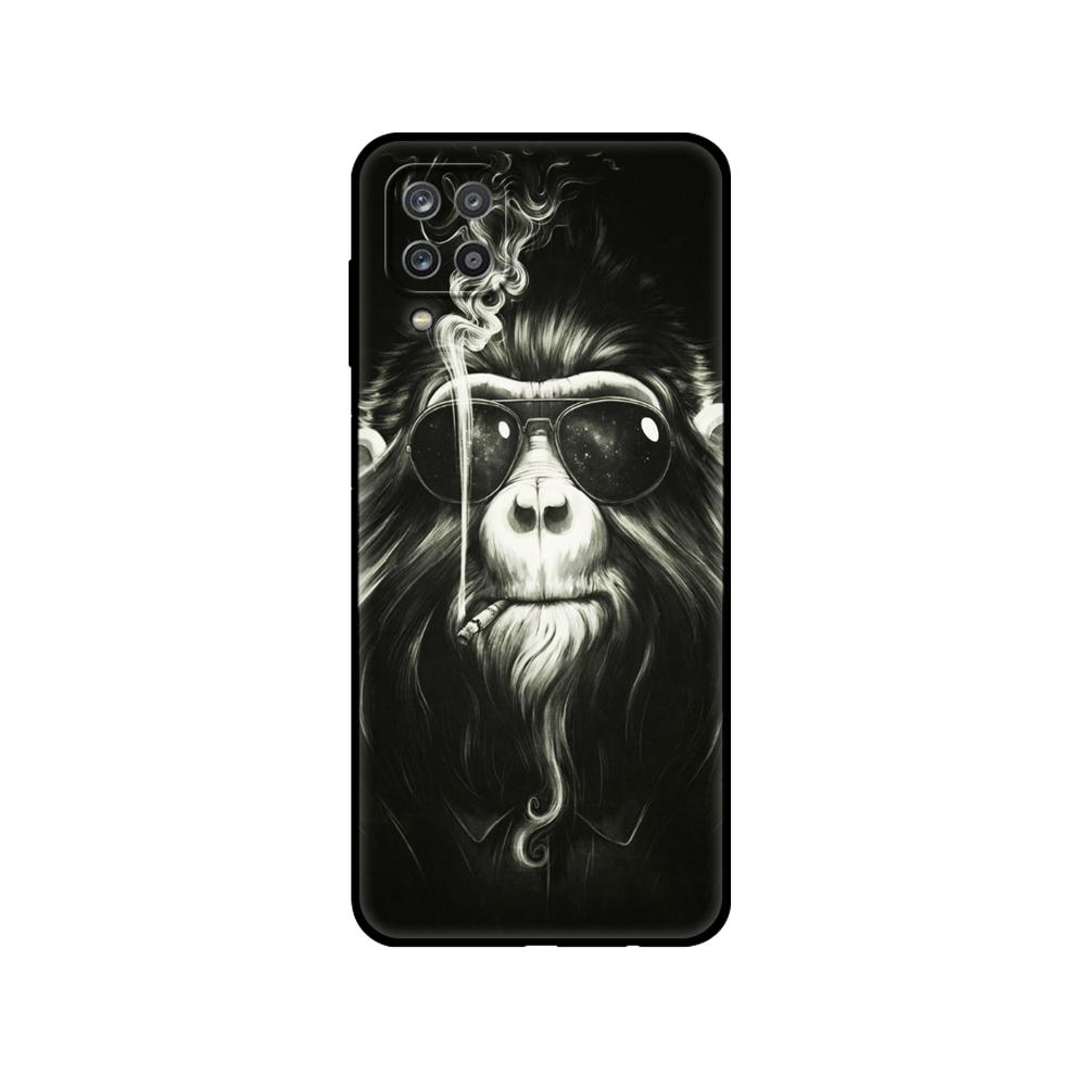 Мягкий силиконовый чехол для Samsung A12, чехол для телефона Samsung Galaxy A12, GalaxyA12 A 12 SM-A125F a125, бампер 6,5 дюйма; черный чехол из ТПУ