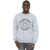Netflix Mens Stranger Things Hawkins Grey Tiger Sweatshirt