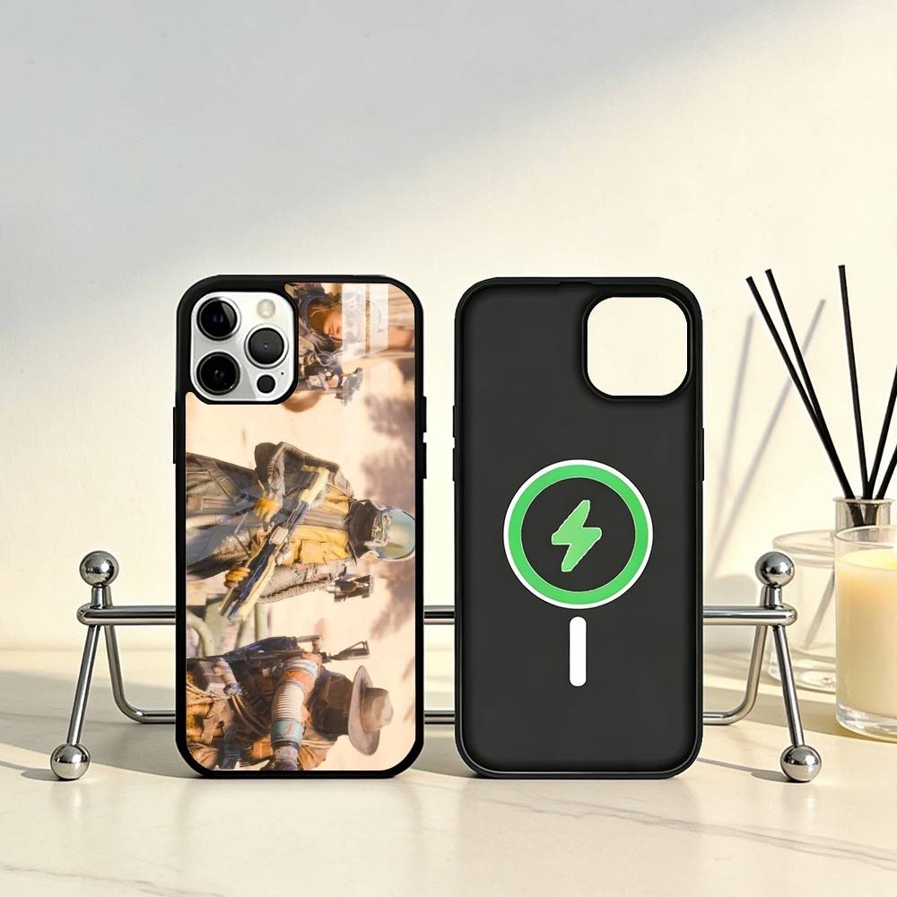 H-HOT GAME A-ARC Raiders Phone Case For iPhone17,16,15,14,13,12,11 Plus,Pro Max Magnetic For Magsafe Wireless Charging