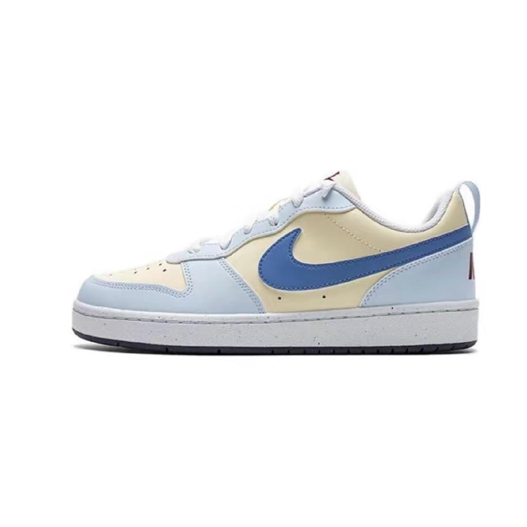 Nike Court Borough Maris Sal Gummies Low top Skateboard Shoes Women's Blue Pink FV8120-141(Team1121-)