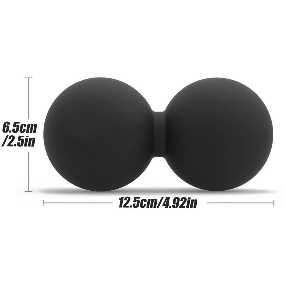 Массажный мяч-арахис Tcare - Двойной лакросс-массажный мяч и мяч для мобильности для физиотерапии - Инструмент для массажа глубоких тканей Унисекс