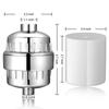 Removal Bathroom Activated Carbon Hard Water Purification Softener 15 Stages Shower Head Filter