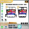 Android 14 For Subaru Forester 4 SJ 2016 - 2018 Car Radio Multimedia Player Navigation CarPlay Android Auto 4G GPS Touch Screen