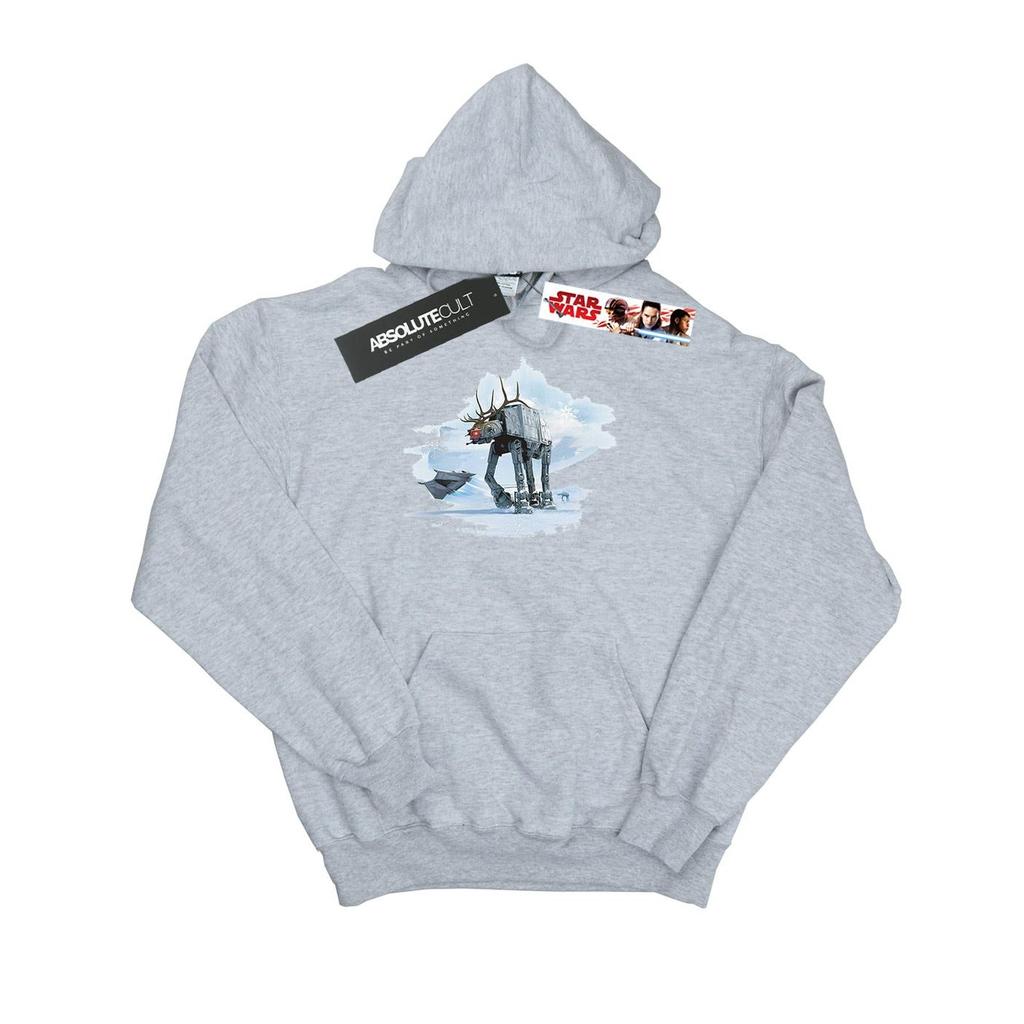 Star Wars Womens/Ladies Christmas AT-AT Reindeer Hoodie