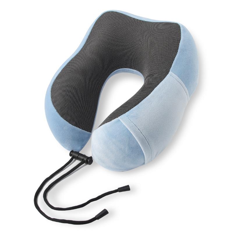 Подушка для путешествий U-образной формы из пены с эффектом памяти, эргономичное соответствие, подголовники для самолета и офиса, снимает давление на шею, в ассортименте различных цветов на выбор