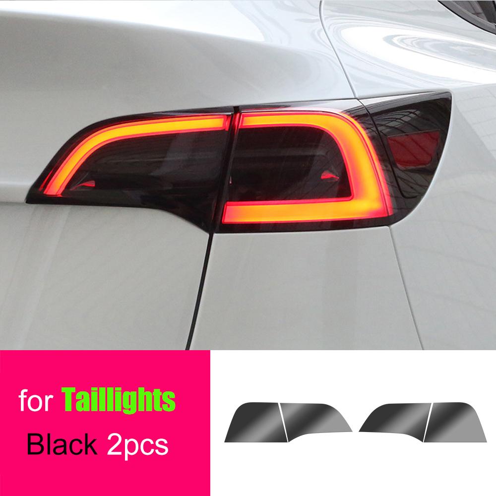 For Tesla Model Y 2019-2023 Lamp Protector For Headlight Fog Rear Tail Lights Auto Modification Protective Film