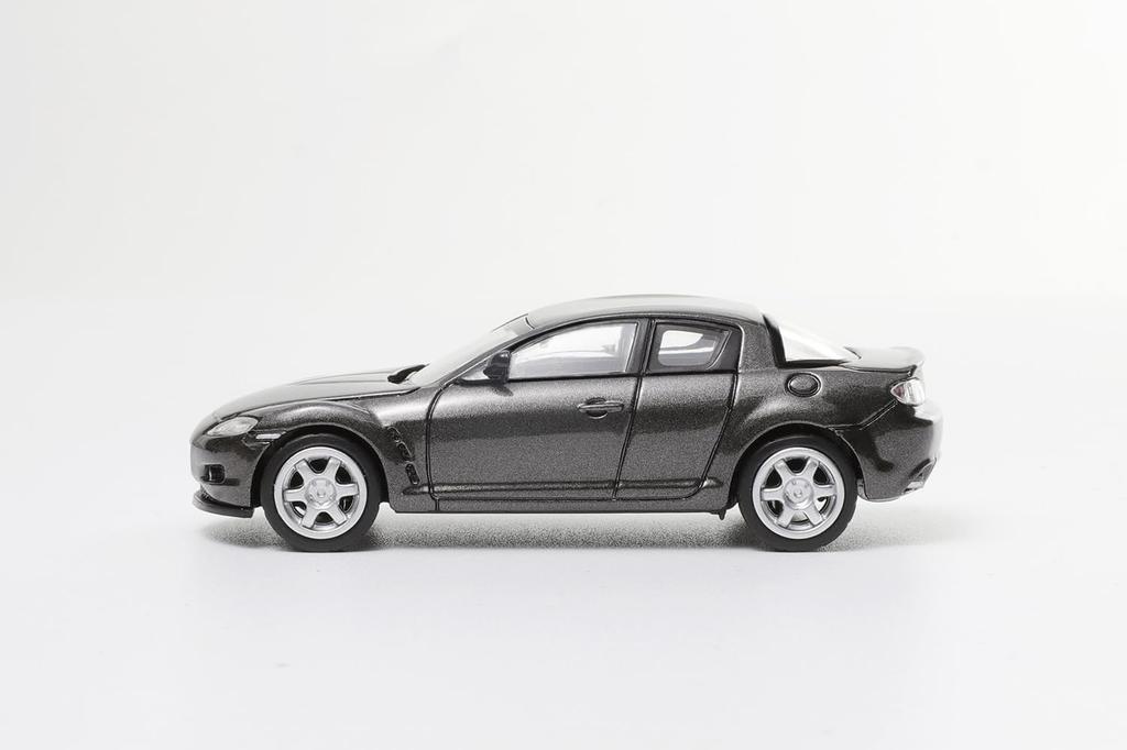 Diecast Team DIECASTTEAM Scale Mazda Gray Finished Product 1/64 RX-8 (RHD) LL-004-13