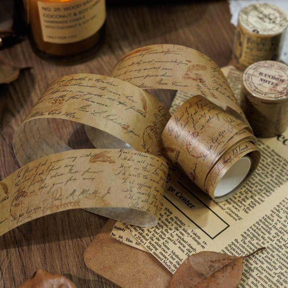 DIY Die-Cut Tape 35cm Cycle Length Decorative Paper Tape New Scrapbook Tape Gift Wrapping