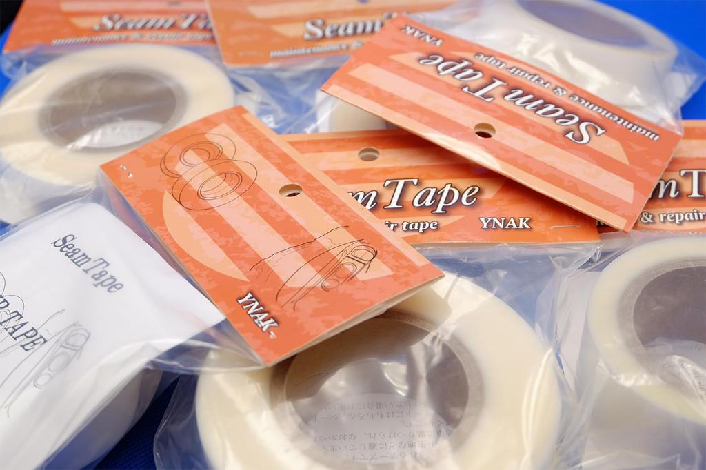 YNAK Прочная лента для швов для ремонта дождевиков и инструкция в комплекте Широкая x 20 м Термоклеевая Палатки, Рюкзаки, Брезенты, Простыни, Обслуживание, (25 мм длиной)