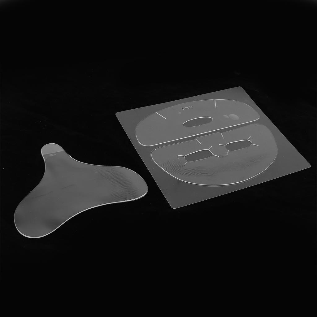 Набор подушечек для лица и груди против морщин, для удаления мелких морщин, многоразовые силиконовые патчи для лица и груди