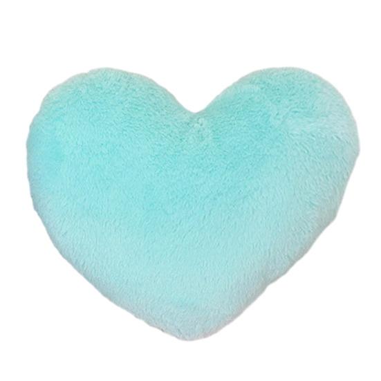 Plush Pillow Adorable Heart Shaped Cushion Soft Comfortable Fluffy Throw Pillow for Home Bedroom Decoration