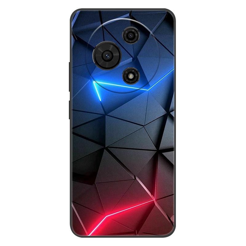 Чехол для TCL 60 SE/TCL 605 Тонкий Мягкий ТПУ Черный Матовый Модный Чехол для Телефона Для Для TCL 60 NxtPaper 60se Защита от Царапин Оболочка