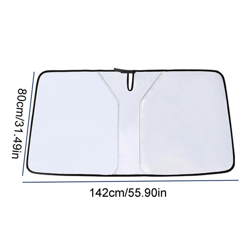 Солнцезащитный козырек на лобовое стекло автомобиля, зонт от солнца, защитный козырек на лобовое стекло автомобиля, зонт от солнца, термостойкий, складной козырек от солнца